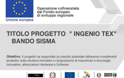 Ingenio & FESR Marche 2014-20 – Asse 8